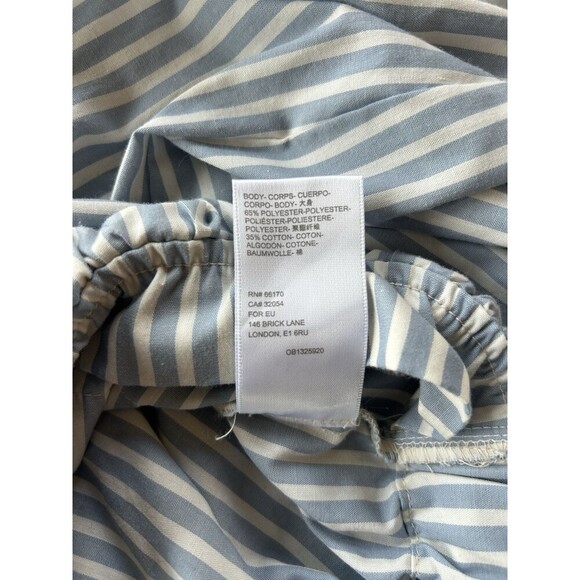 BDG Urban Outfitters Timmy Twist Cropped Shirt Button Front Multicolor S-P - Picture 4 of 6